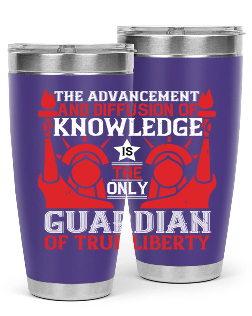 the advencement and diffusion of knowledge Style 190#- Fourt Of July- Tumbler