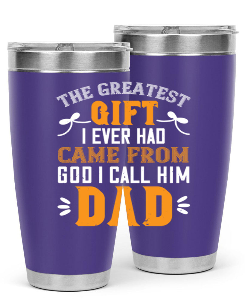 the gratest gift i ever had came from 6#- grandpa - papa- Tumbler