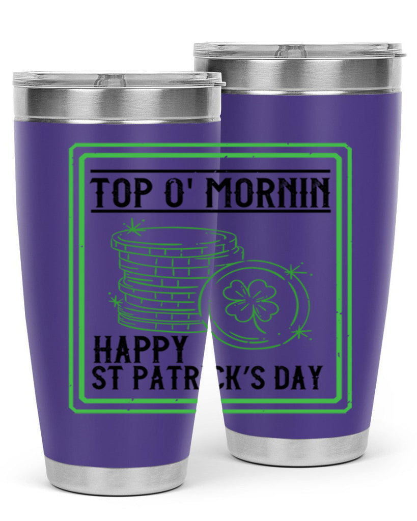 top o mornin happy st patrick’s day Style 8#- St Patricks Day- Tumbler
