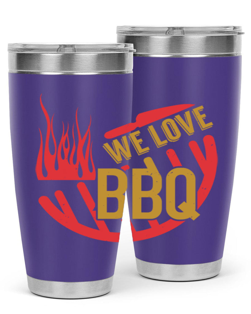 we love bbq 7#- bbq- Tumbler