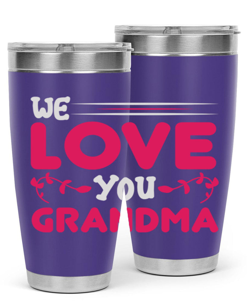 we love you grandma 27#- mom- Tumbler