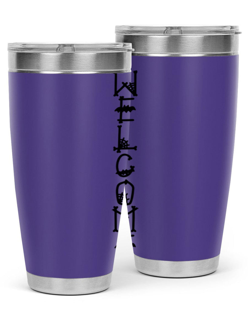 welcome 12#- halloween- Tumbler