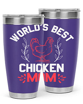 world’s best chicken mom Style 1#- chicken- Tumbler