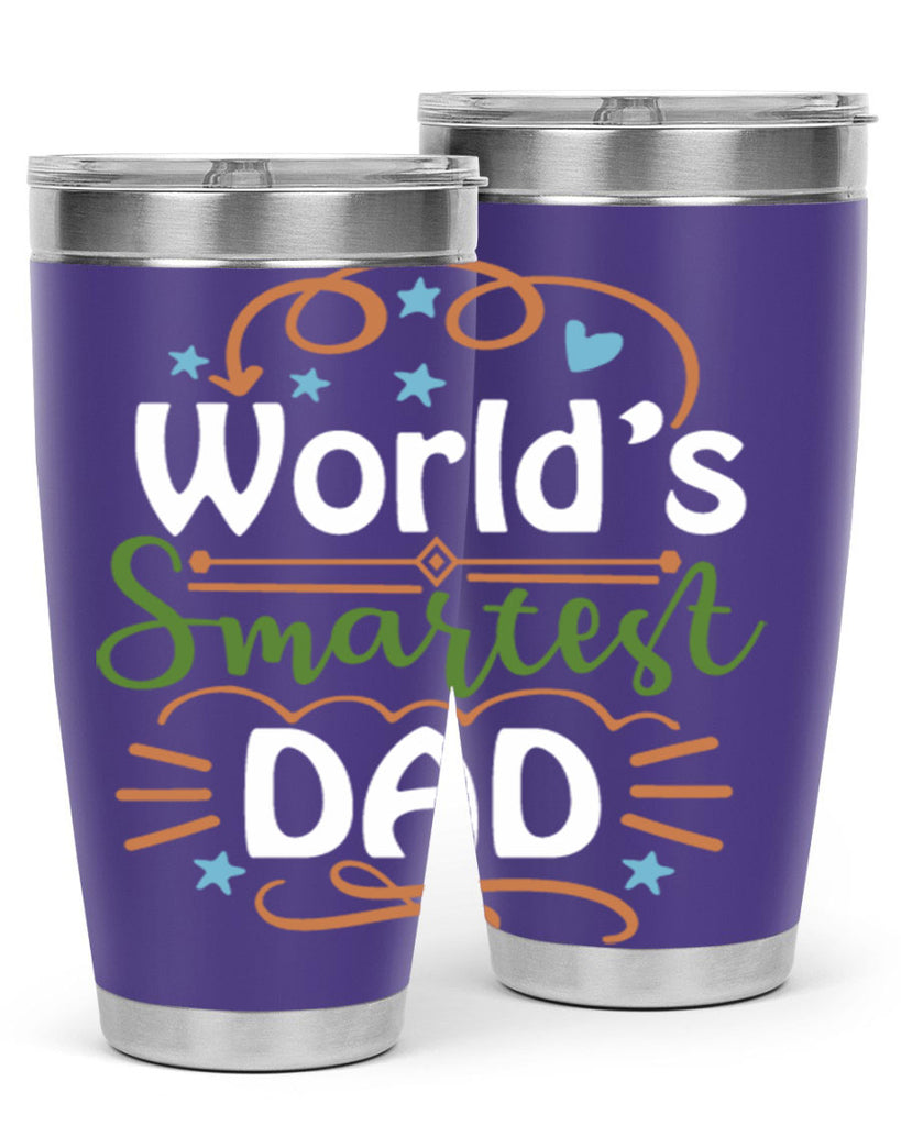 world’s smartest dad 2#- fathers day- Tumbler