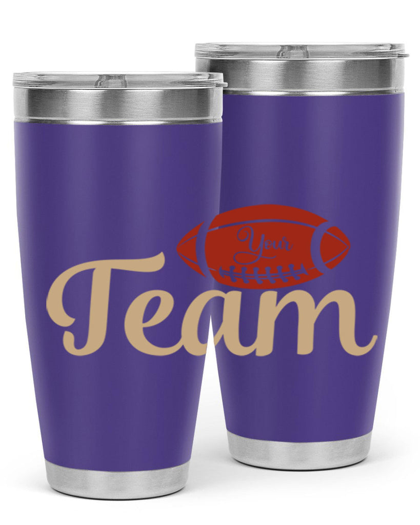 your team 2271#- softball- Tumbler