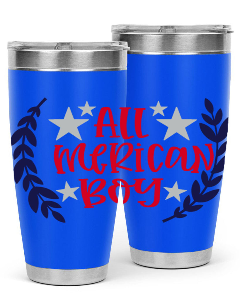 All Merican Boy Style 143#- Fourt Of July- Tumbler