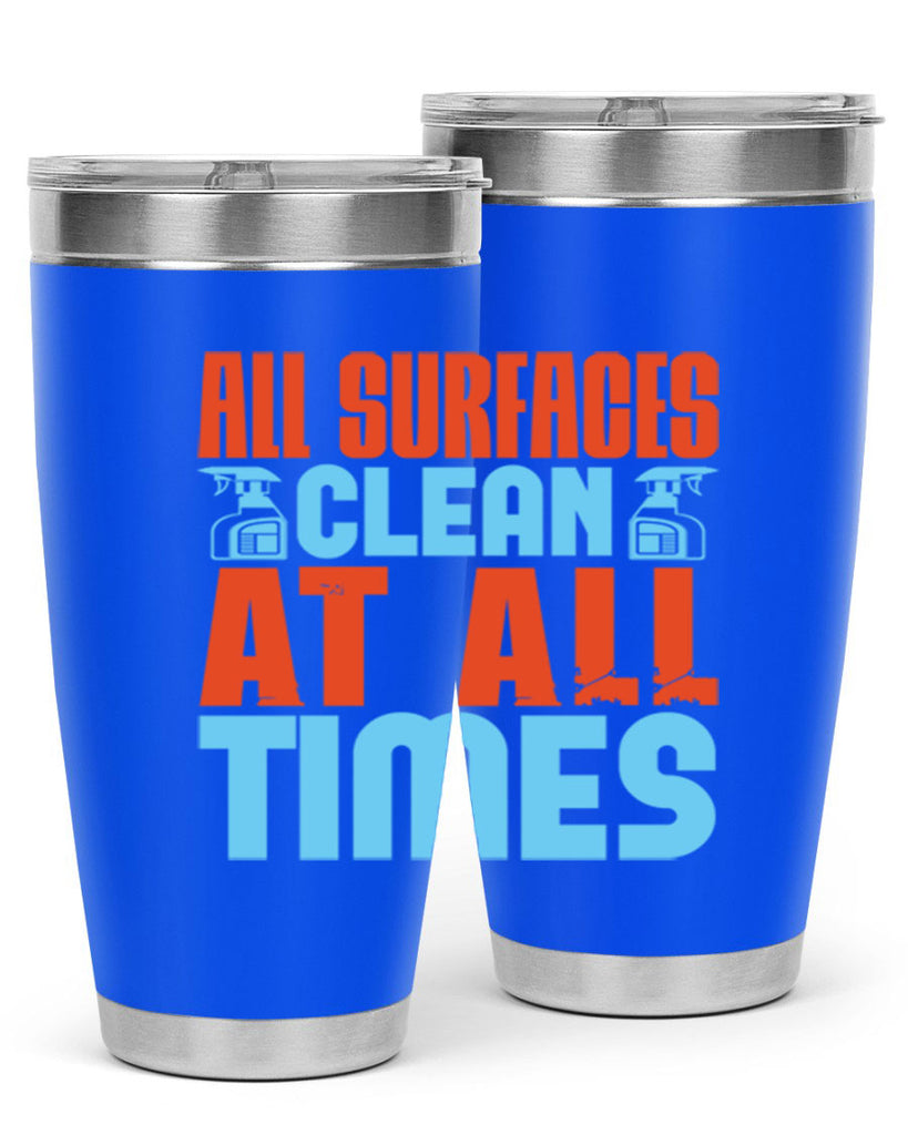 All surfaces clean at all times Style 2#- cleaner- tumbler