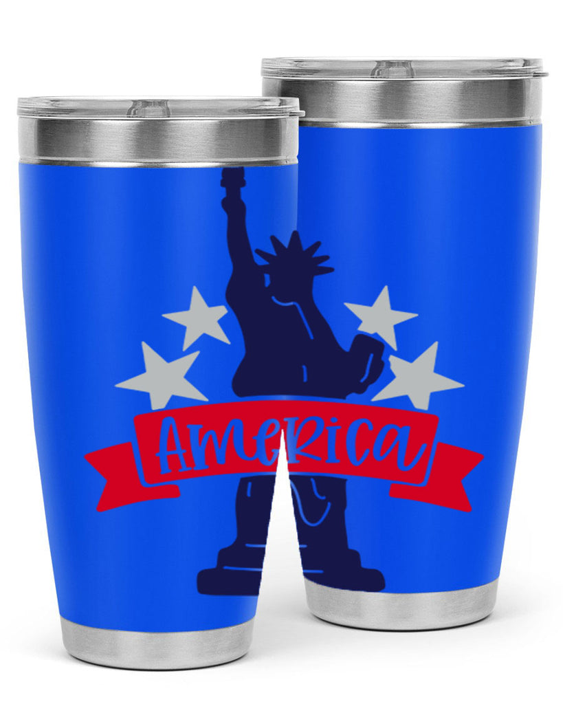 America Style 145#- Fourt Of July- Tumbler