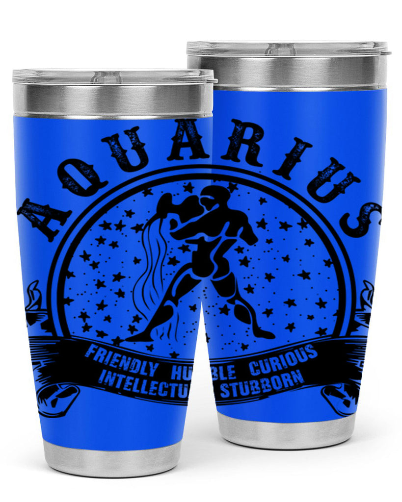 Aquarius 42#- zodiac- Tumbler