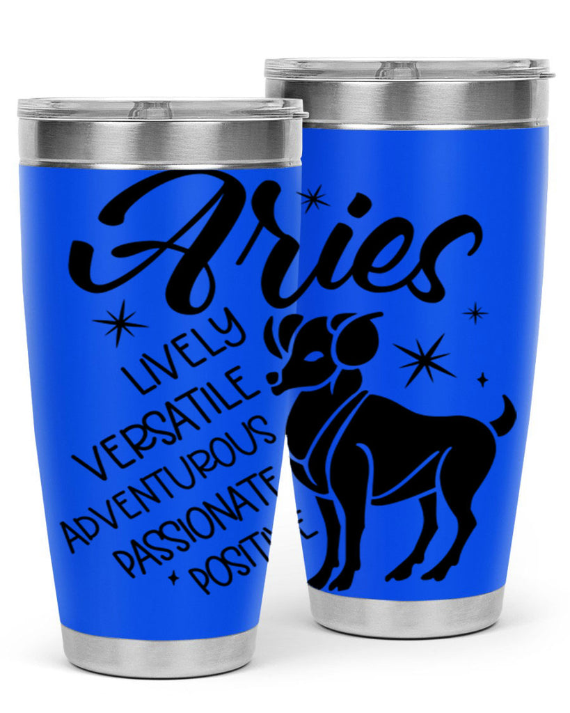 Aries 100#- zodiac- Tumbler