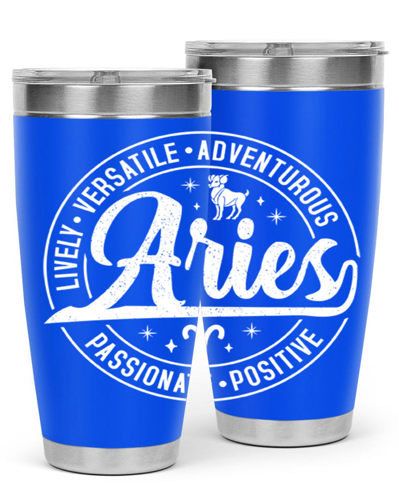 Aries 103#- zodiac- Tumbler