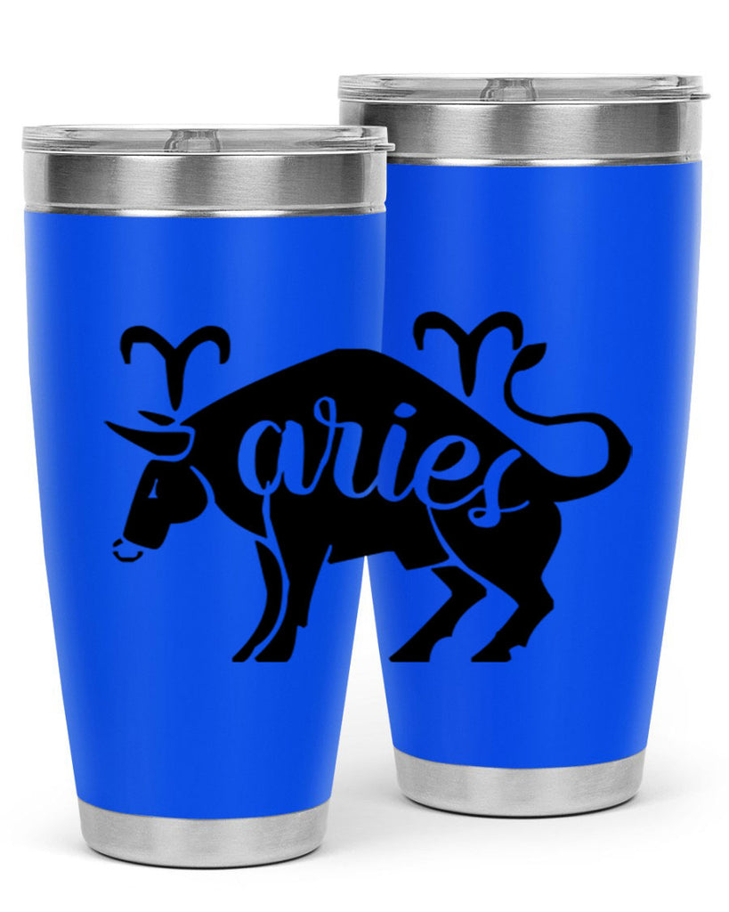Aries 104#- zodiac- Tumbler