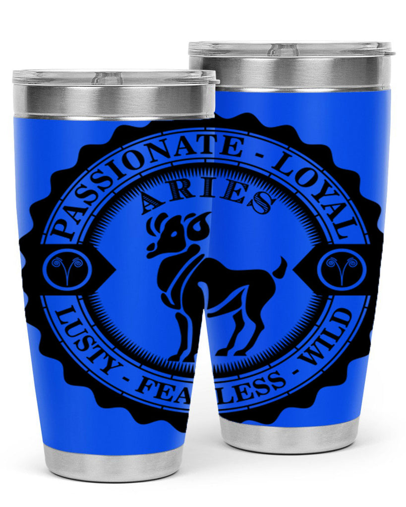 Aries 3#- zodiac- Tumbler