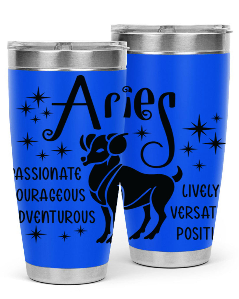 Aries 93#- zodiac- Tumbler