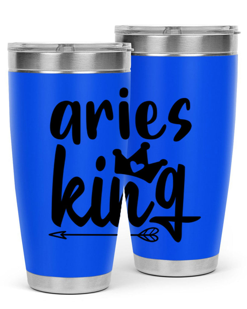 Aries king 108#- zodiac- Tumbler
