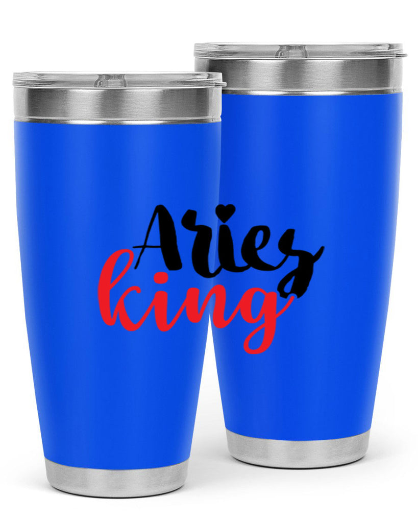 Aries king 96#- zodiac- Tumbler