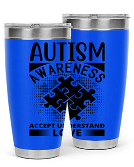 Autism awareness Style 43#- autism- Tumbler