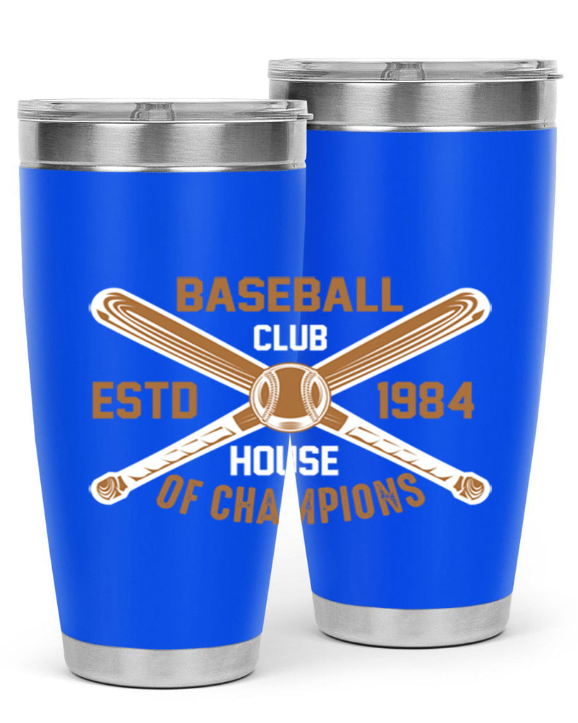 Baseball 1443#- baseball- Tumbler