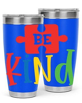 Be Kind Style 9#- autism- Tumbler