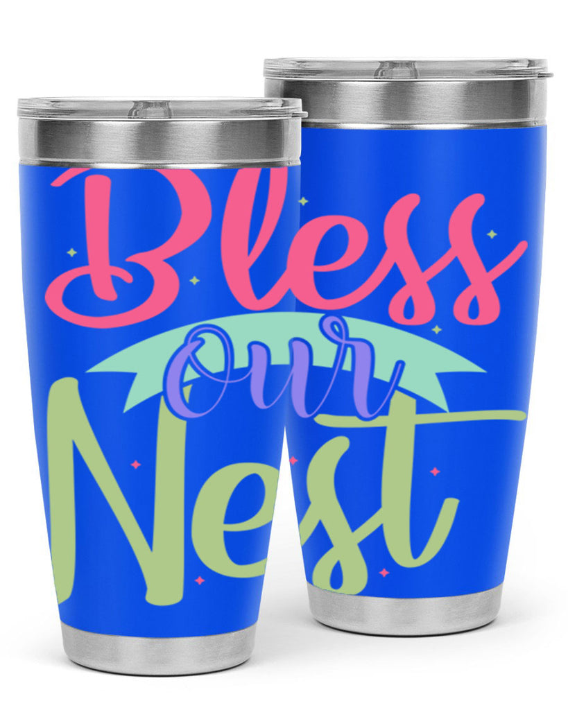 Bless our nest 49#- spring- Tumbler