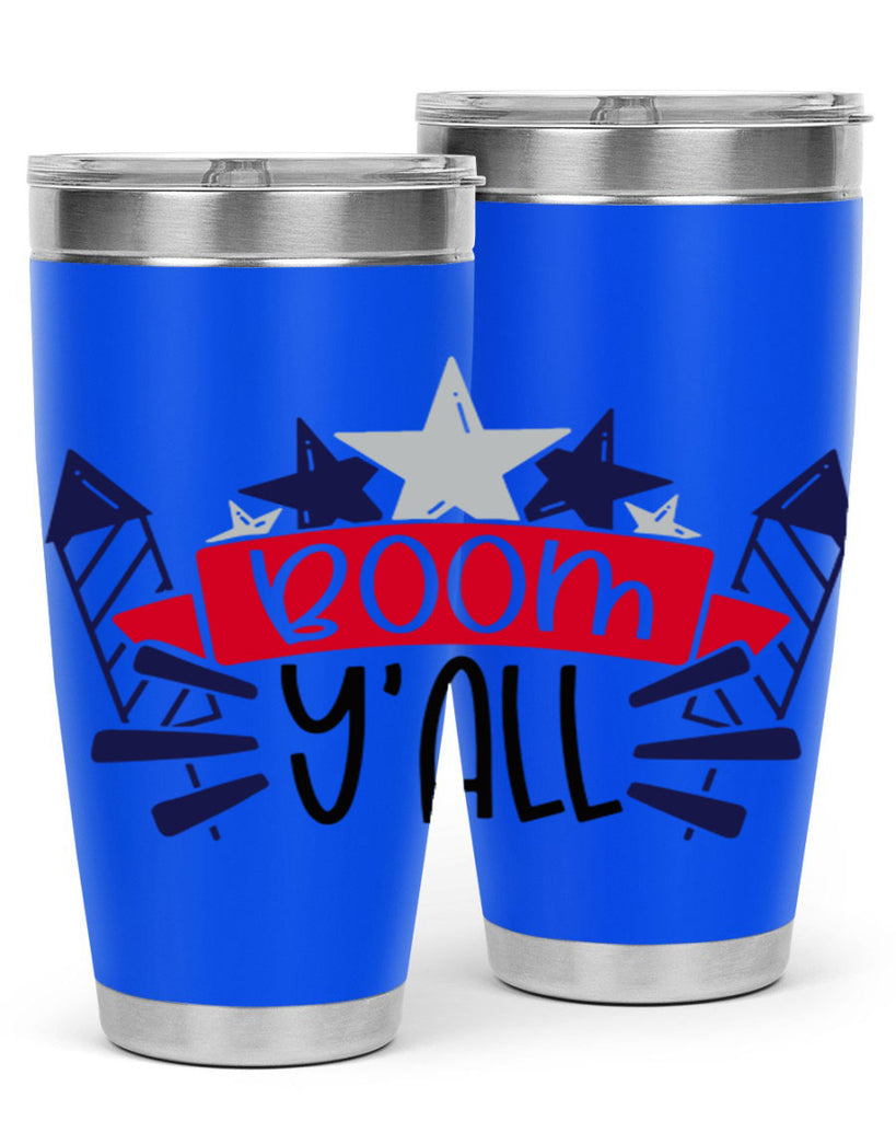 Boom Yall Style 146#- Fourt Of July- Tumbler