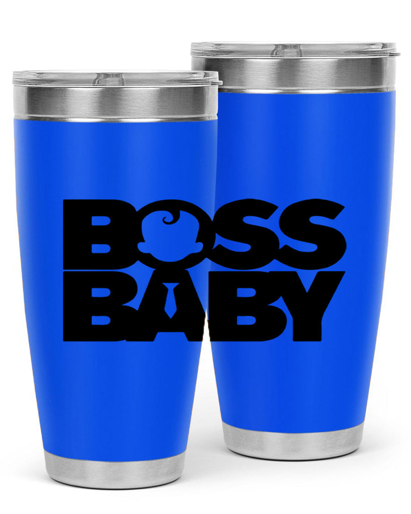 Boss Baby On Board 1#- black words phrases- Cotton Tank