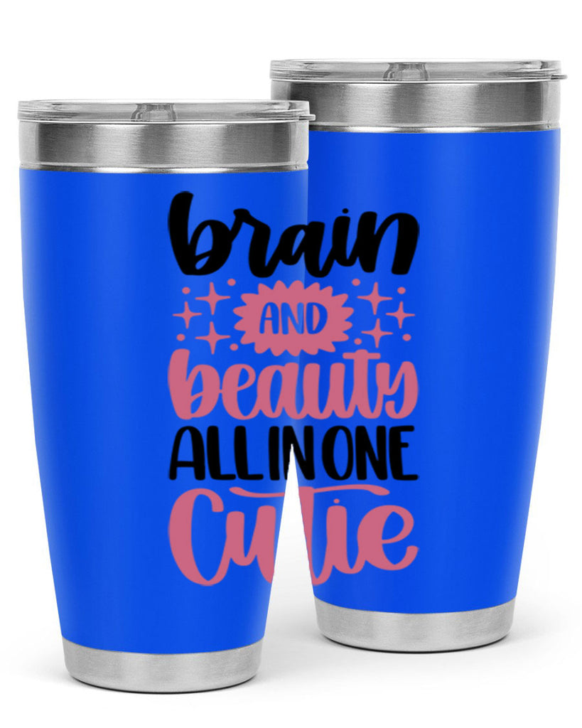 Brain And Beauty All In One Style 126#- make up- Tumbler