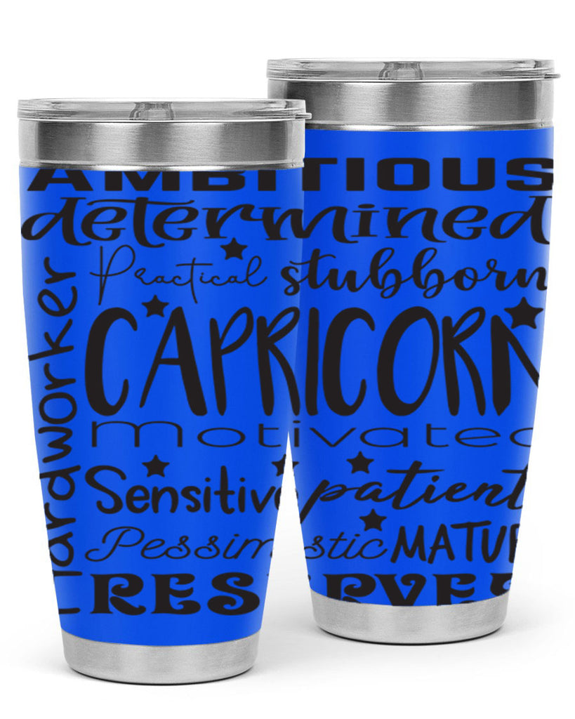 Capricorn 566#- zodiac- Tumbler