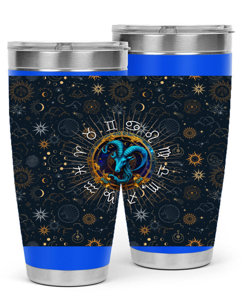 Capricorn Straight 184#- zodiac- Tumbler