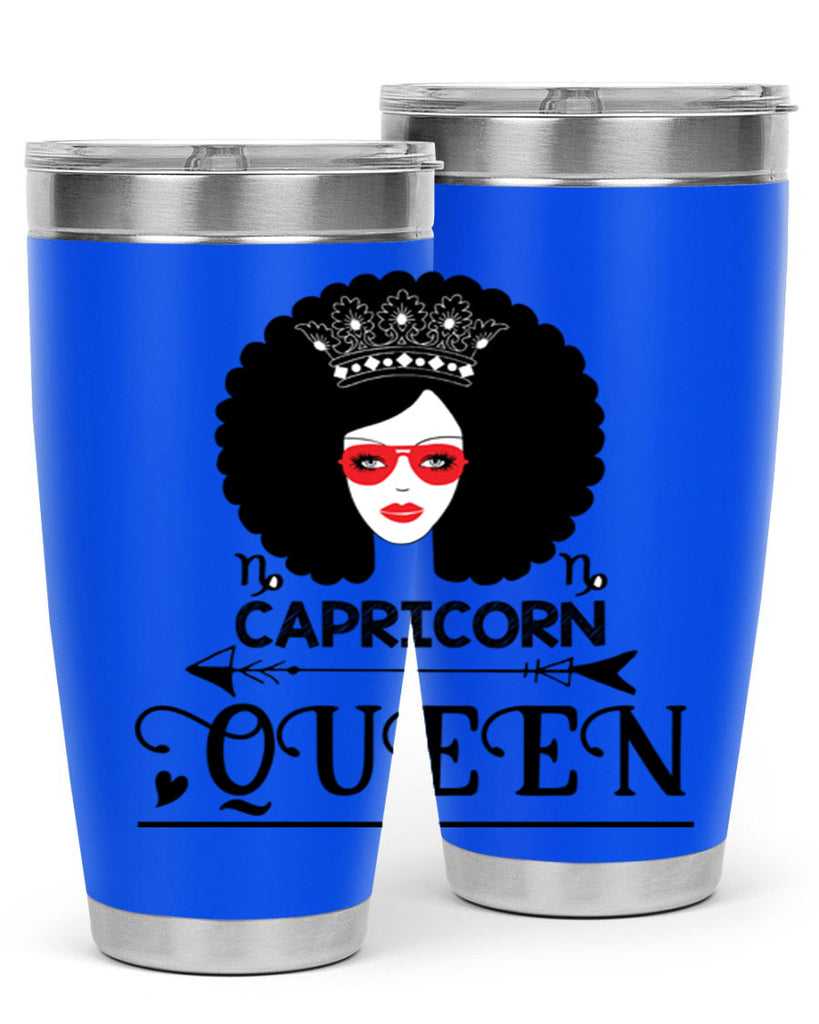 Capricorn queen 197#- zodiac- Tumbler