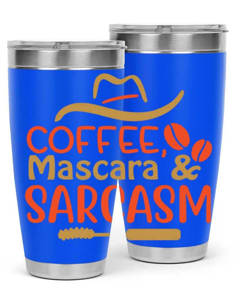 Coffee Mascara Sarcasm 21#- fashion- Cotton Tank
