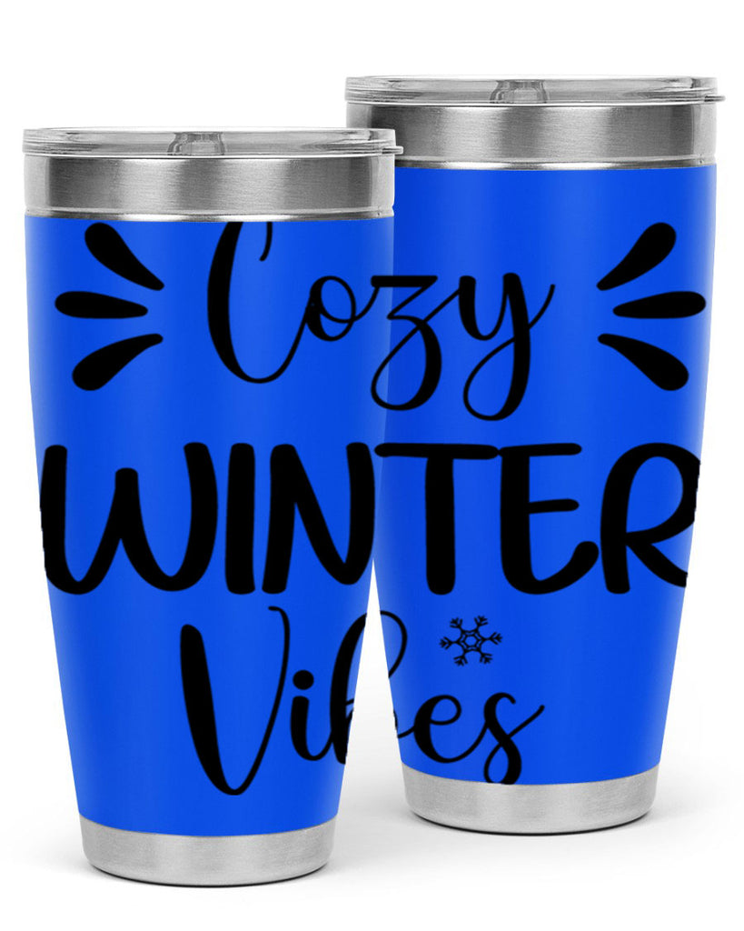 Cozy Winter Vibes76#- winter- Tumbler