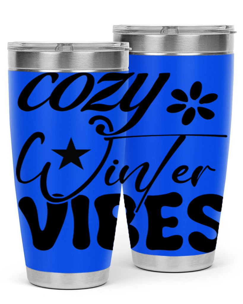 Cozy winter vibes 79#- winter- Tumbler