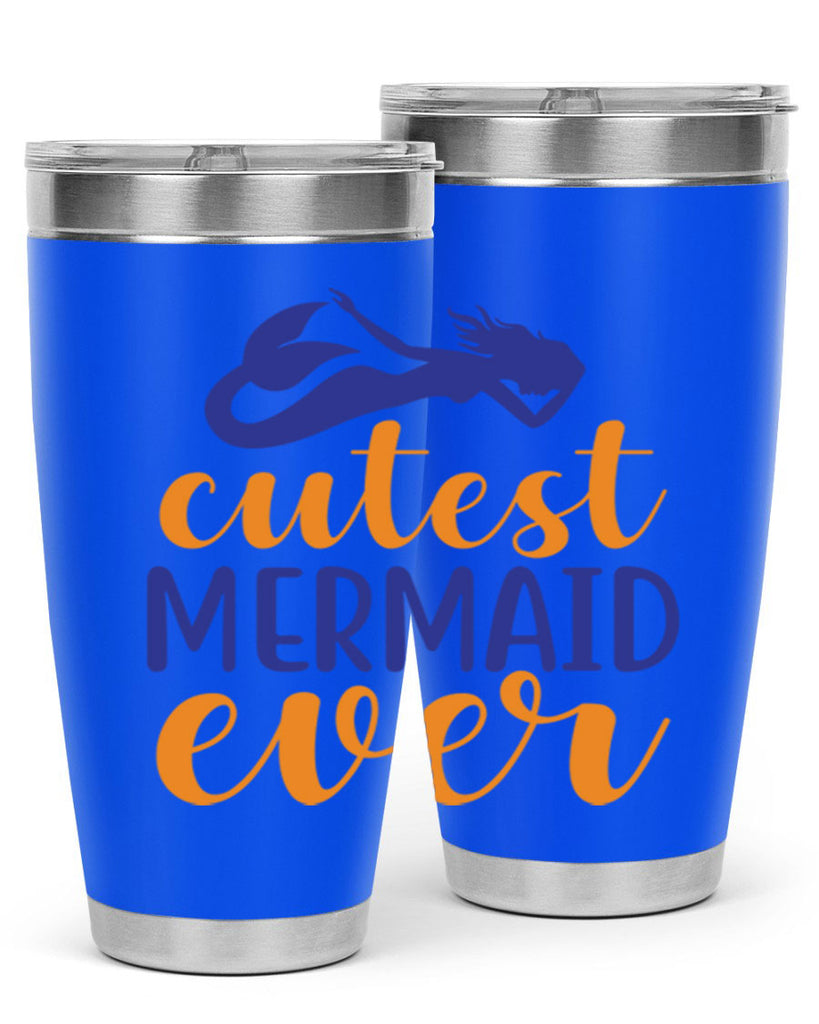 Cutest Mermaid Ever 91#- mermaid- Tumbler