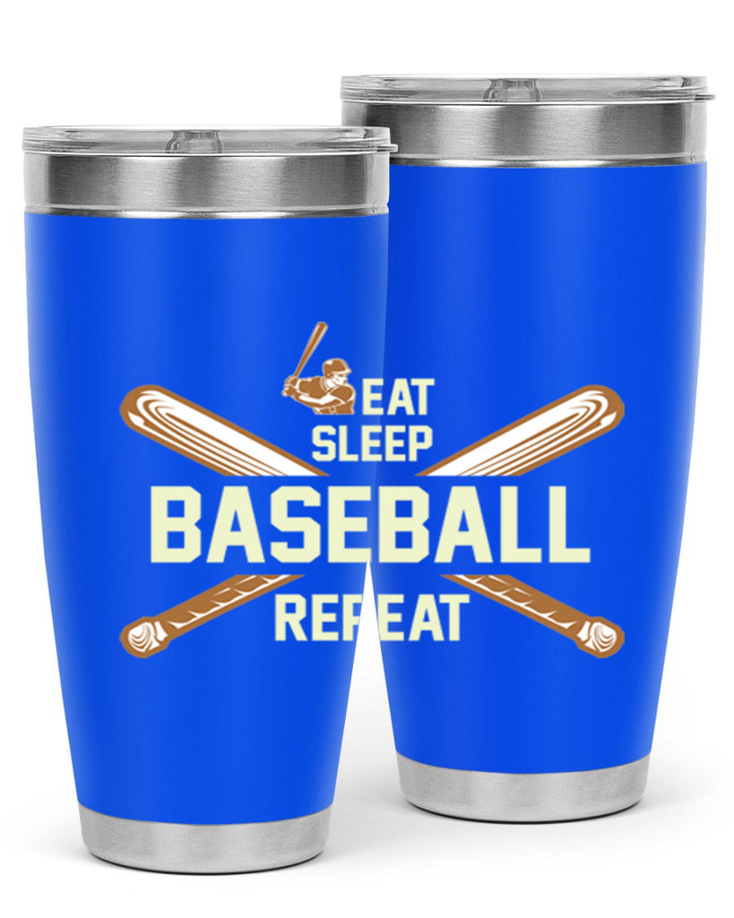 Eat 1285#- baseball- Tumbler