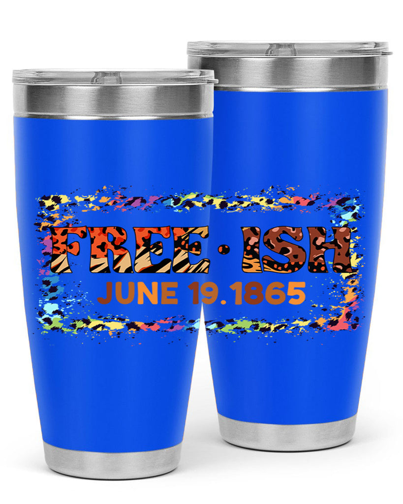 FreeIsh June 1865 Junteenth Png 32#- Juneteenth- tumbler