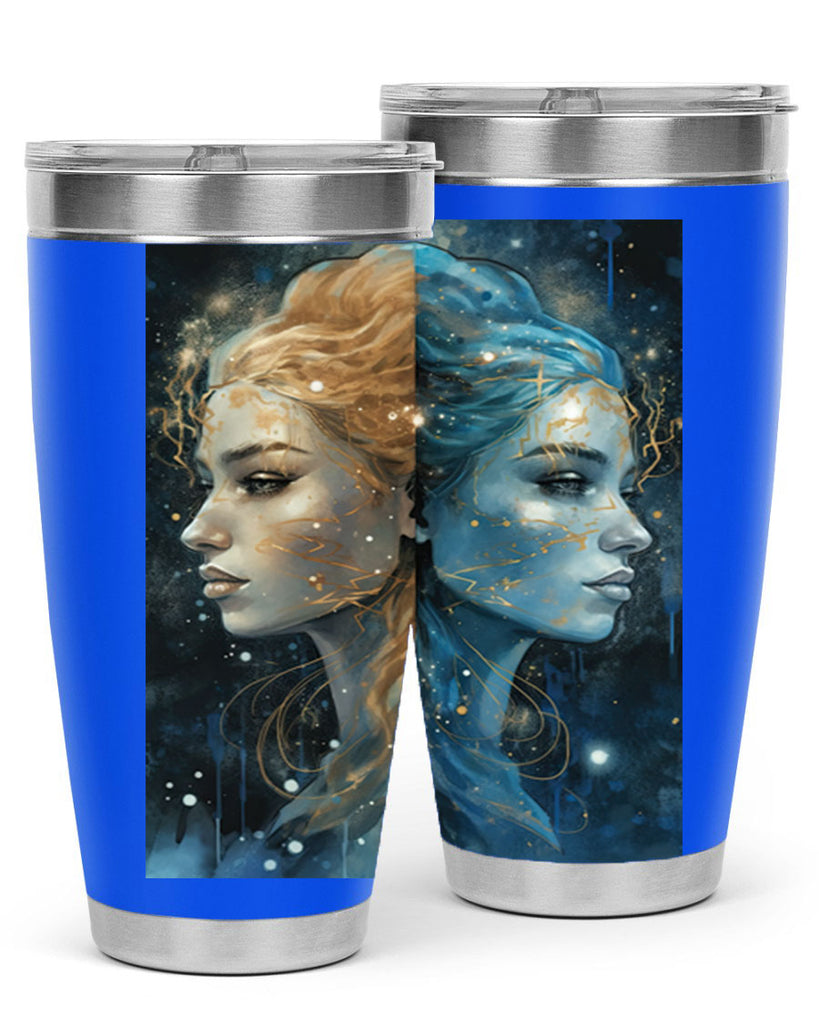 Gemini 56#- zodiac- Tumbler