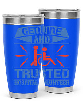 Genuine and Trusted Hospital Volunteer Style 2#- volunteer- Tumbler