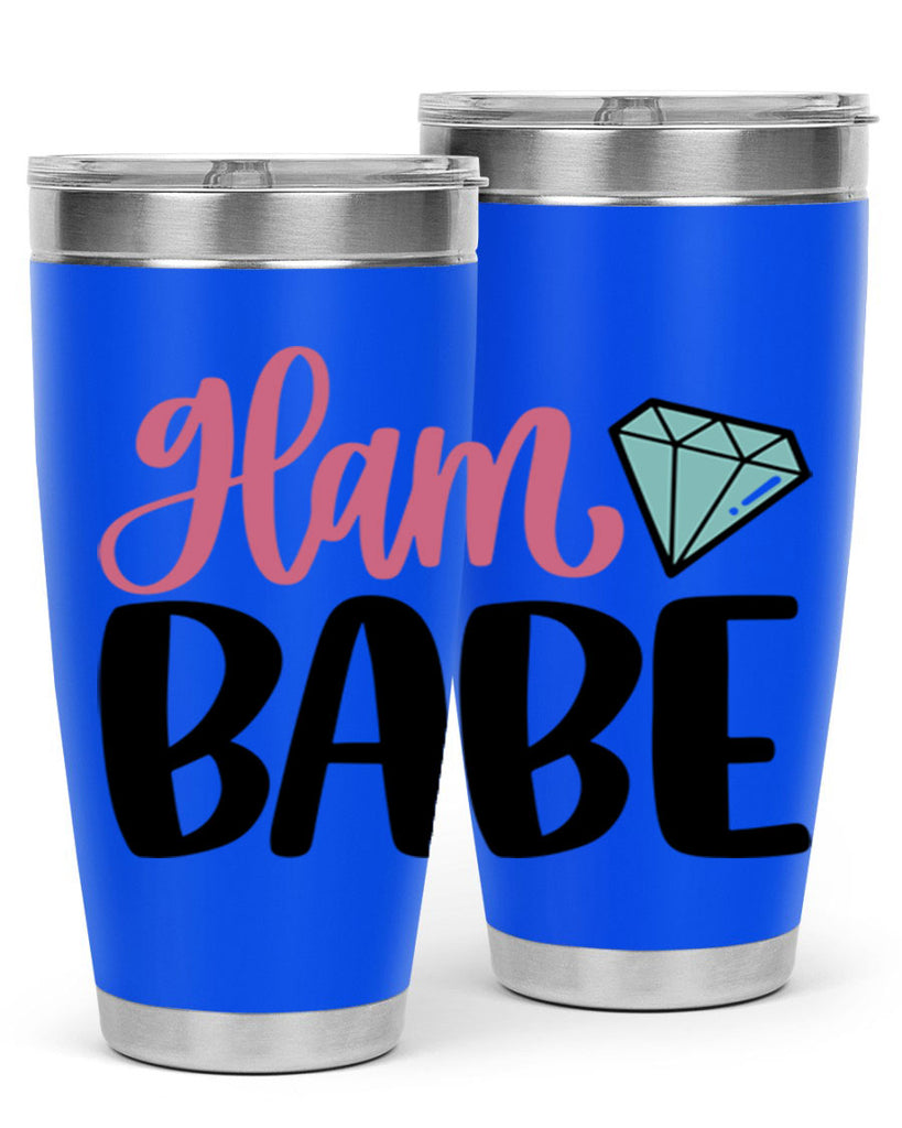 Glam Babe Style 98#- make up- Tumbler
