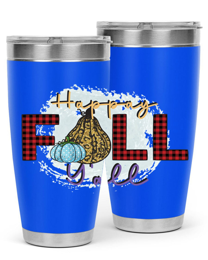 Happay Fall Y all 217#- fall- Tumbler