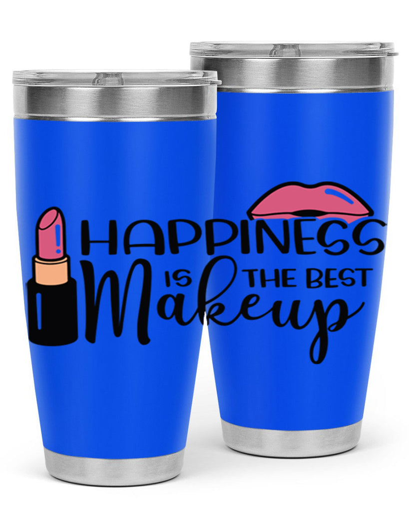 Happiness Is The Best Makeup Style 93#- make up- Tumbler