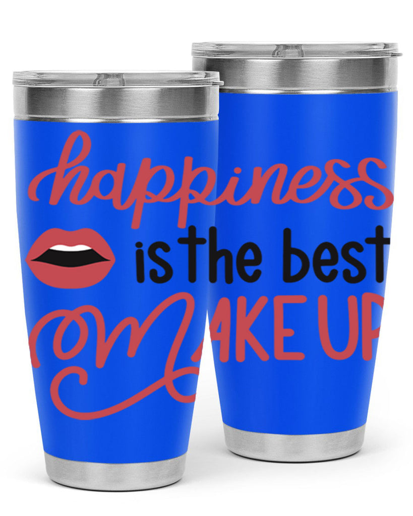 Happiness is the Best Makeup Style 94#- make up- Tumbler