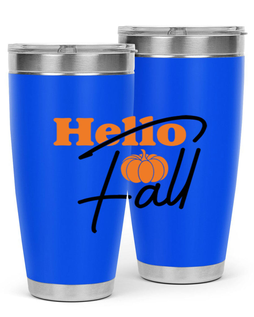 Hello Fall 279#- fall- Tumbler