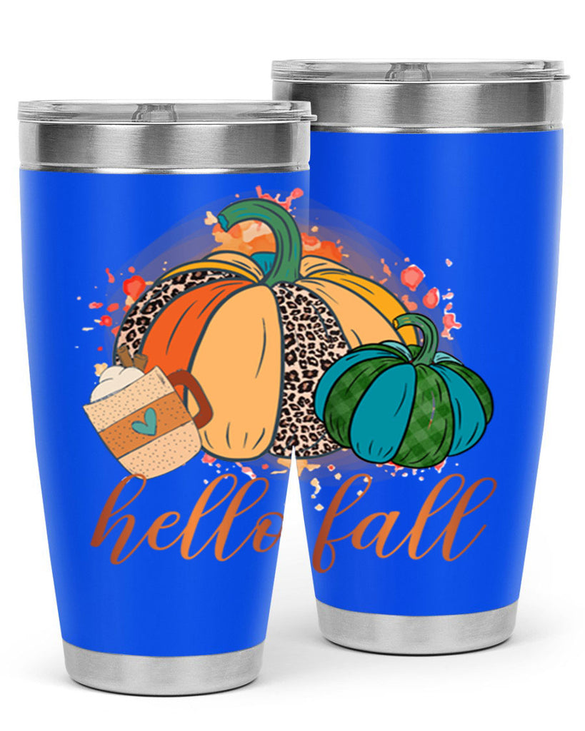 Hello Fall 282#- fall- Tumbler