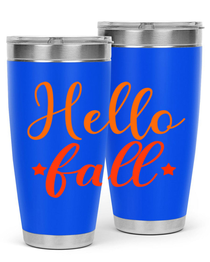 Hello Fall Design 278#- fall- Tumbler