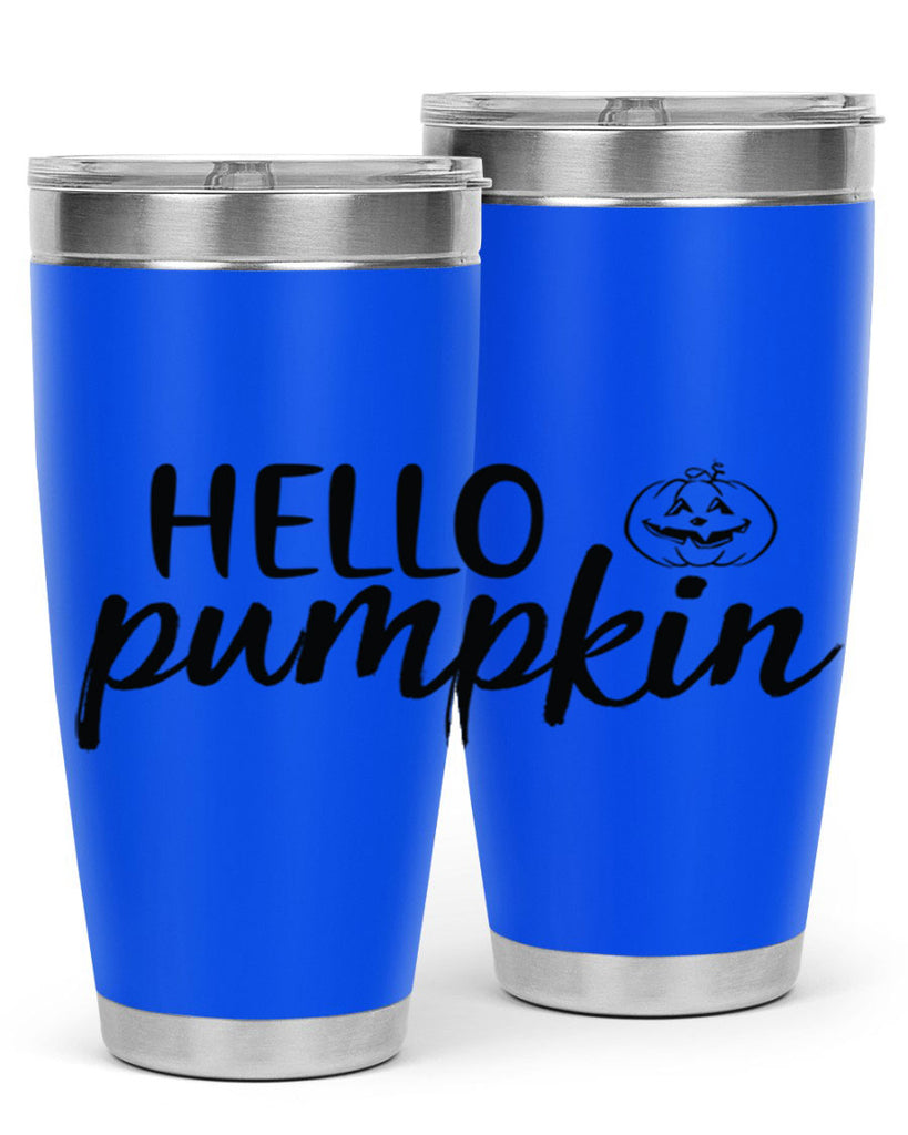 Hello Pumpkin 286#- fall- Tumbler