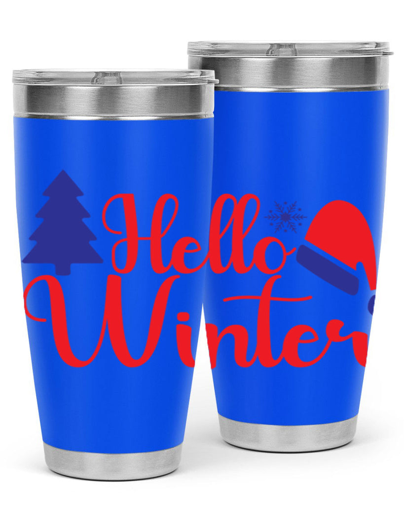 Hello Winter 179#- winter- Tumbler