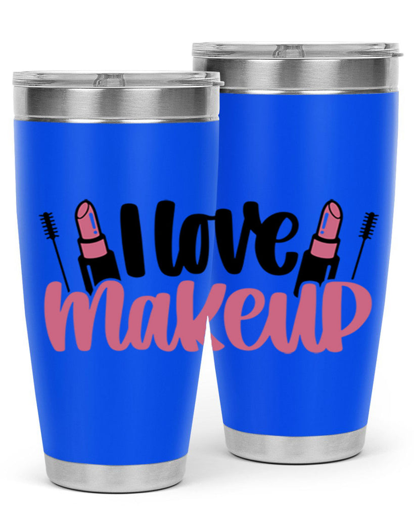 I Love Makeup Style 80#- make up- Tumbler