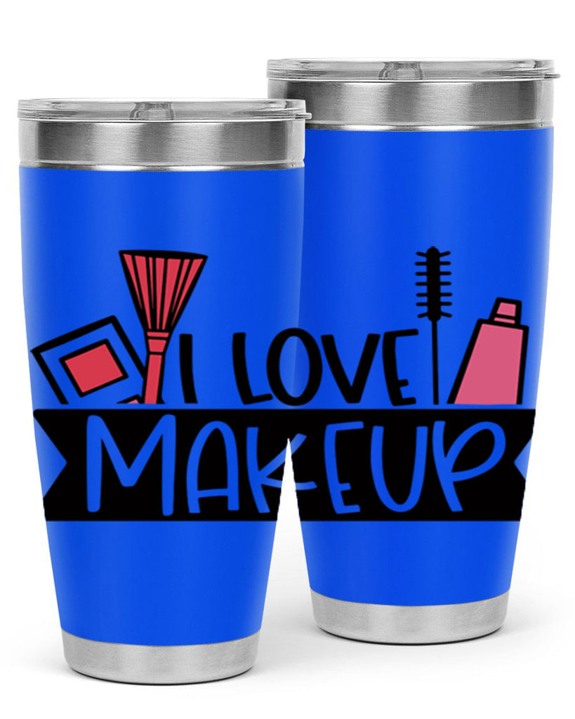 I Love Makeup Style 81#- make up- Tumbler