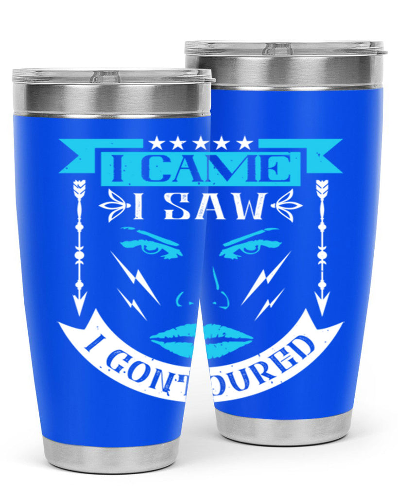 I came I saw I contoured Style 209#- make up- Tumbler